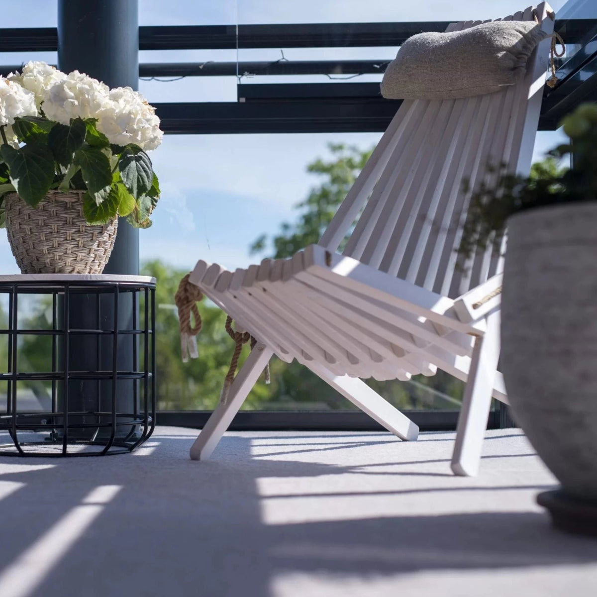 Dry Step termomatto on erittäin suosittu lasitetuilla terasseilla ja parvekkeilla.