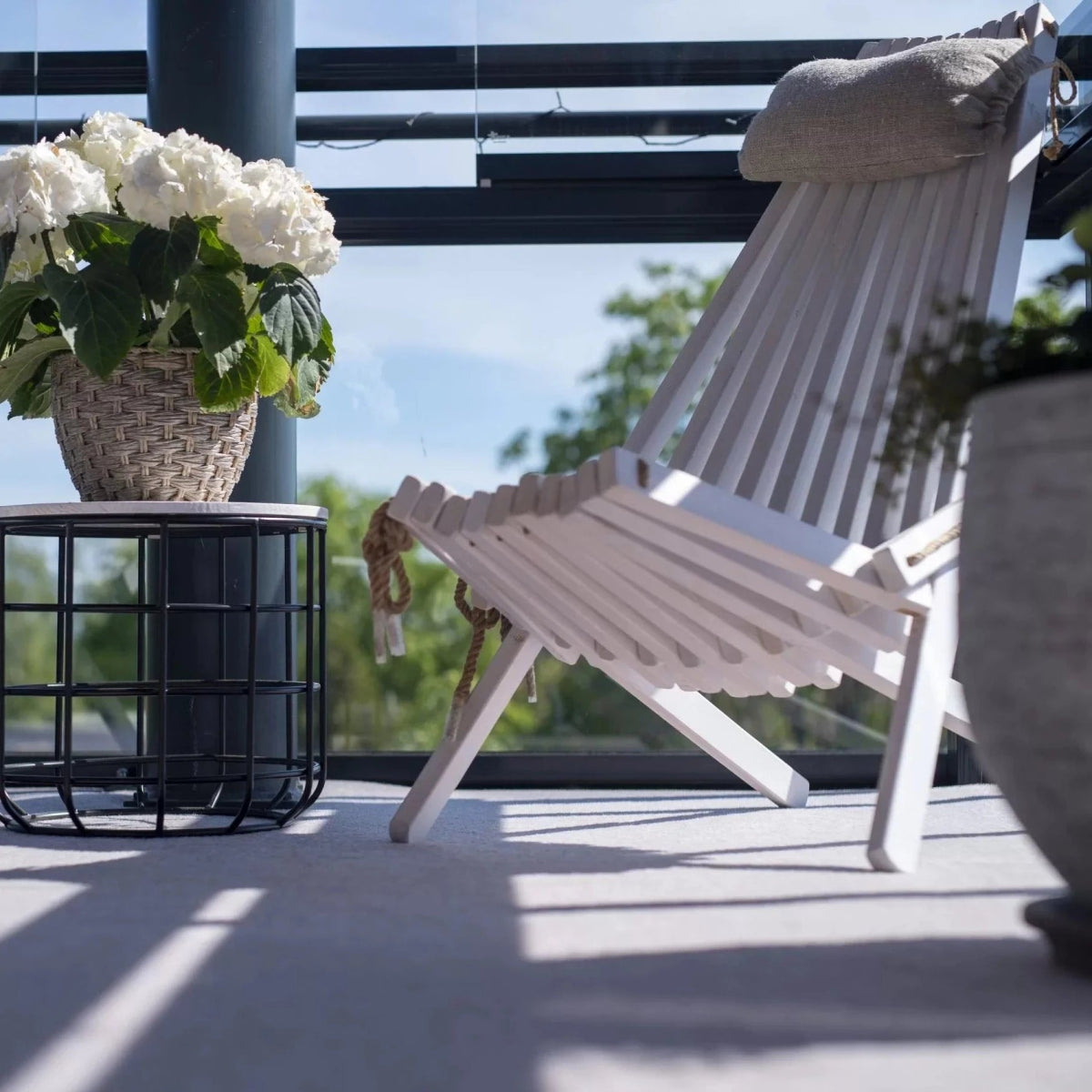 Dry Step termomatto on erittäin suosittu lasitetuilla terasseilla ja parvekkeilla.