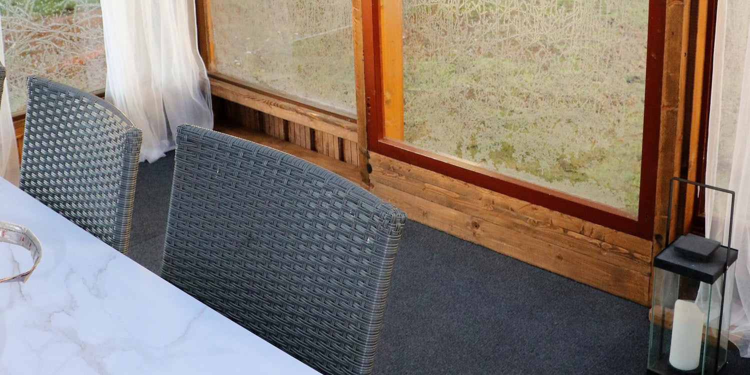 Huolestuttaako saumojen näkyvyys? Dry Step­™-Termomatto tarjoaa varman ja kauniin lopputuloksen