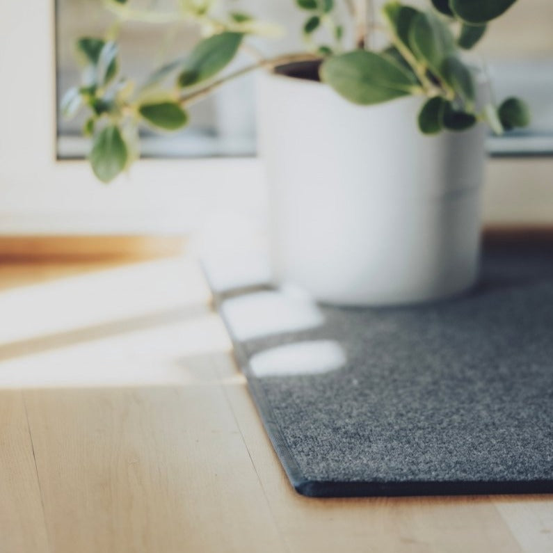 Dry Step® Termomatto kantatuilla reunoilla sopii hyvin eteiseen.