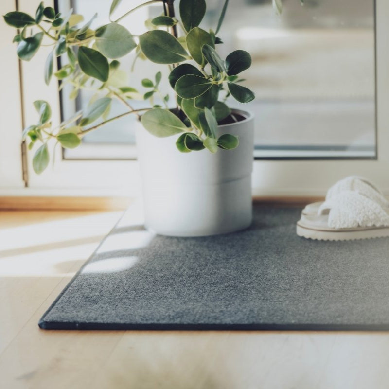 Dry Step® Termomatto kantatuilla reunoilla sopii hyvin eteiseen.